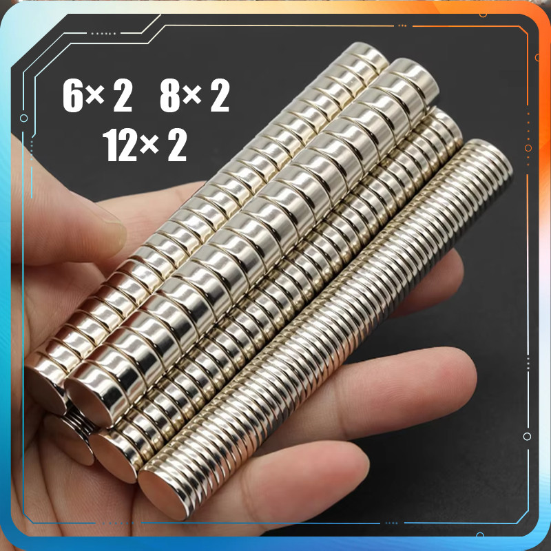 20Pcs Magnet Neodymium N35 Magnet Bulat Neodymium Magnet Super Kuat Magnet NdFeB Bulat Magnet Bulat 