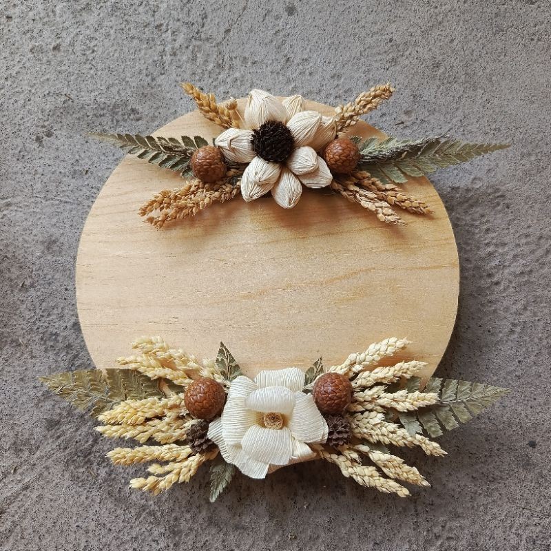 Rustic Flower Suplly- Rustic Supply - rangkaian bunga kering mahar hiasan mahar bunga mahar