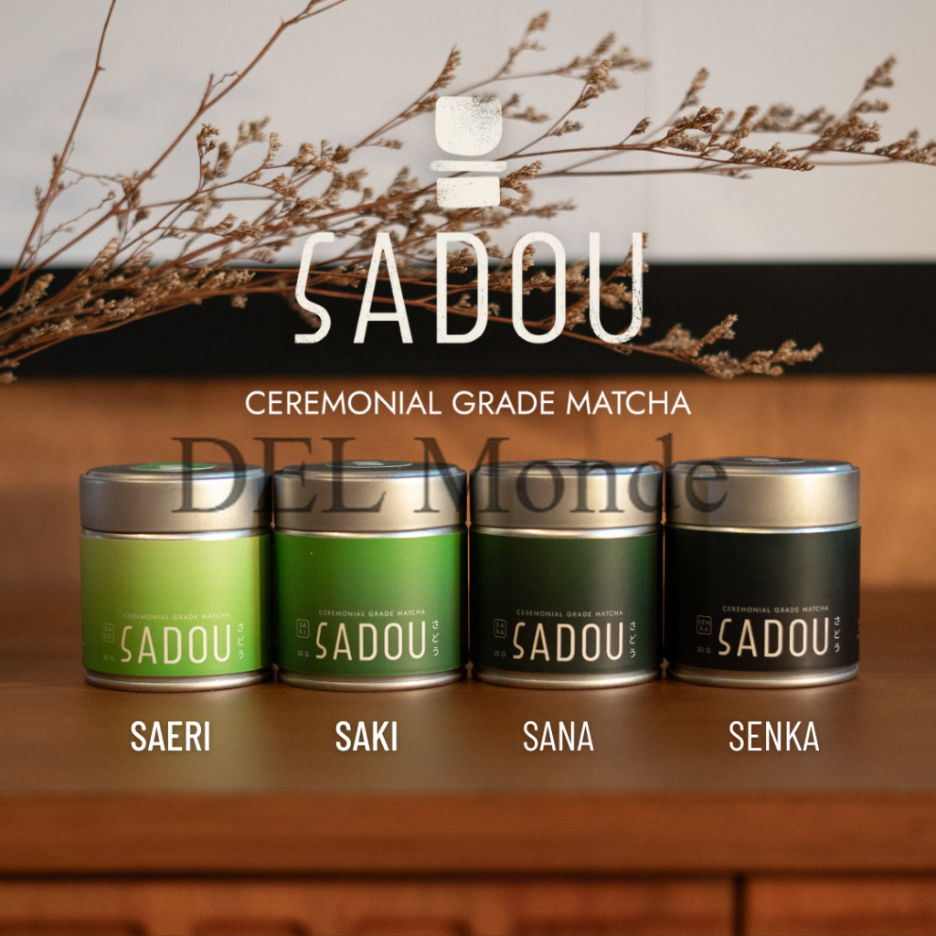 

PromoSadou Seicha Ceremonial Grade Matcha Powder: Saeri, Saki, Sana, Senka, Sumire, Shion - Bubuk Matcha Murni 30g
