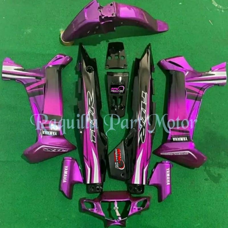 Cover Body Fizr F1zr Ungu Magenta Full Set Halus Cover Bodi Yamaha Fiz r F1z r F1 Zr