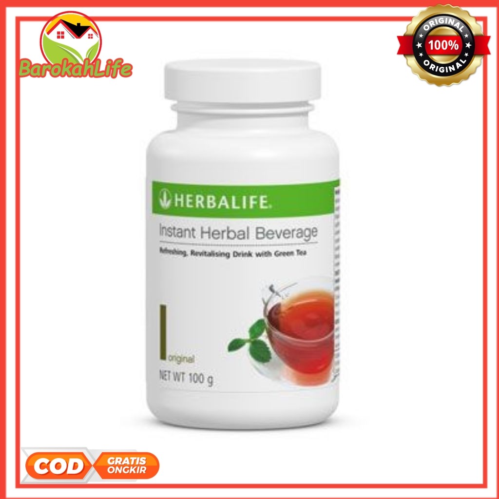 Herbalife Concentrat Tea Pembakar Lemak Penurun Berat Badan Ori100% Bpom Halal Teh termojentic origi