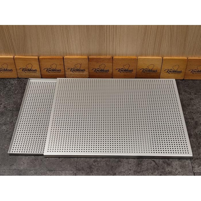 [ Djaya Djaya  ]  Puff Pastry Baking Tray Perforated Loyang Tutup Pastry Tipis Berlubang tebal - 40x
