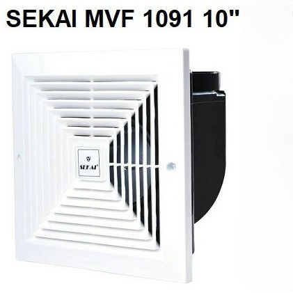 SEKAI EXHAUST FAN PLAFON 10 INCH MVF - 1091 MVF-1091 HEXOS FAN PLAFON 10"