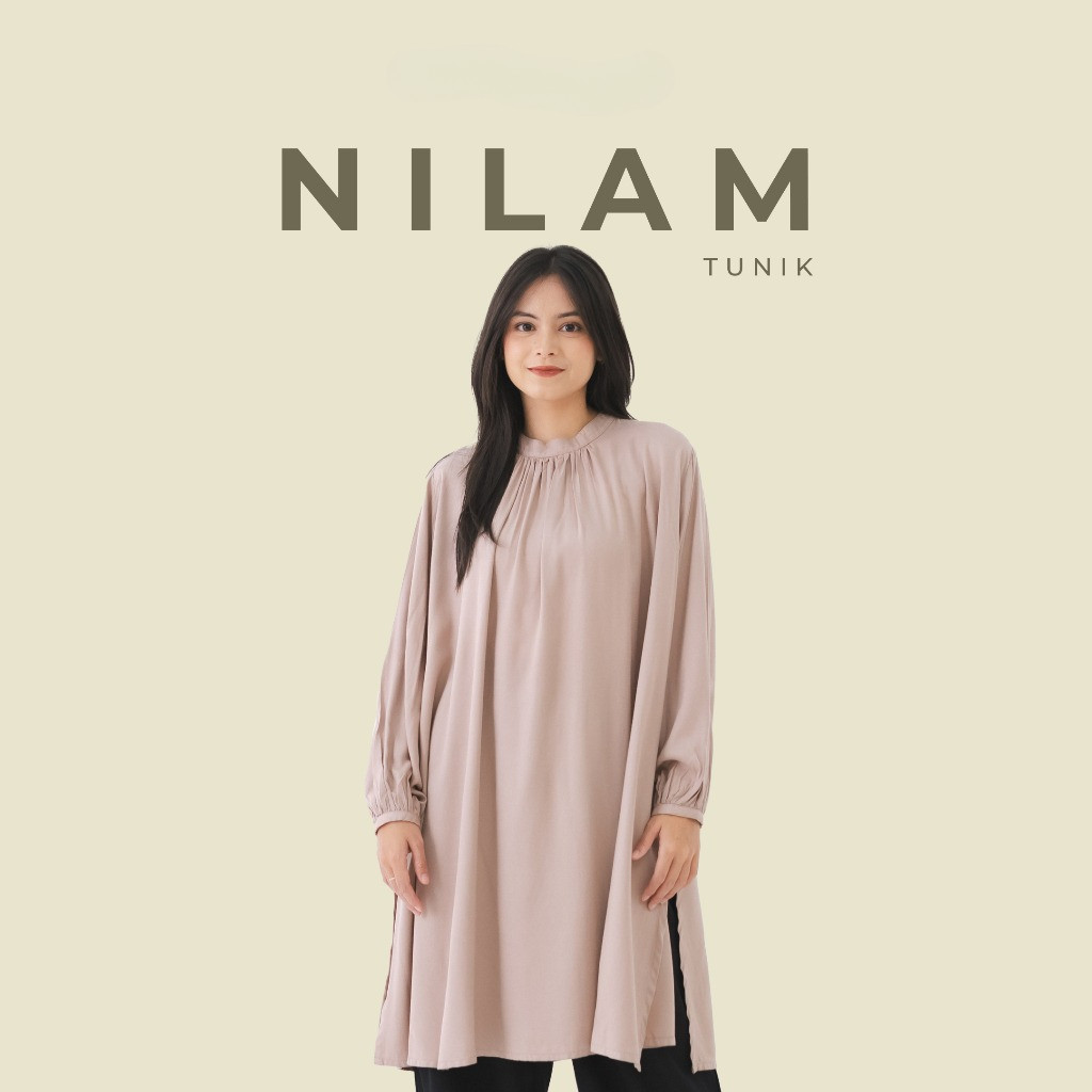 NILAM Tunik (Promo) Rayon Atasan Wanita Tunik Rayon Atasan Rayon