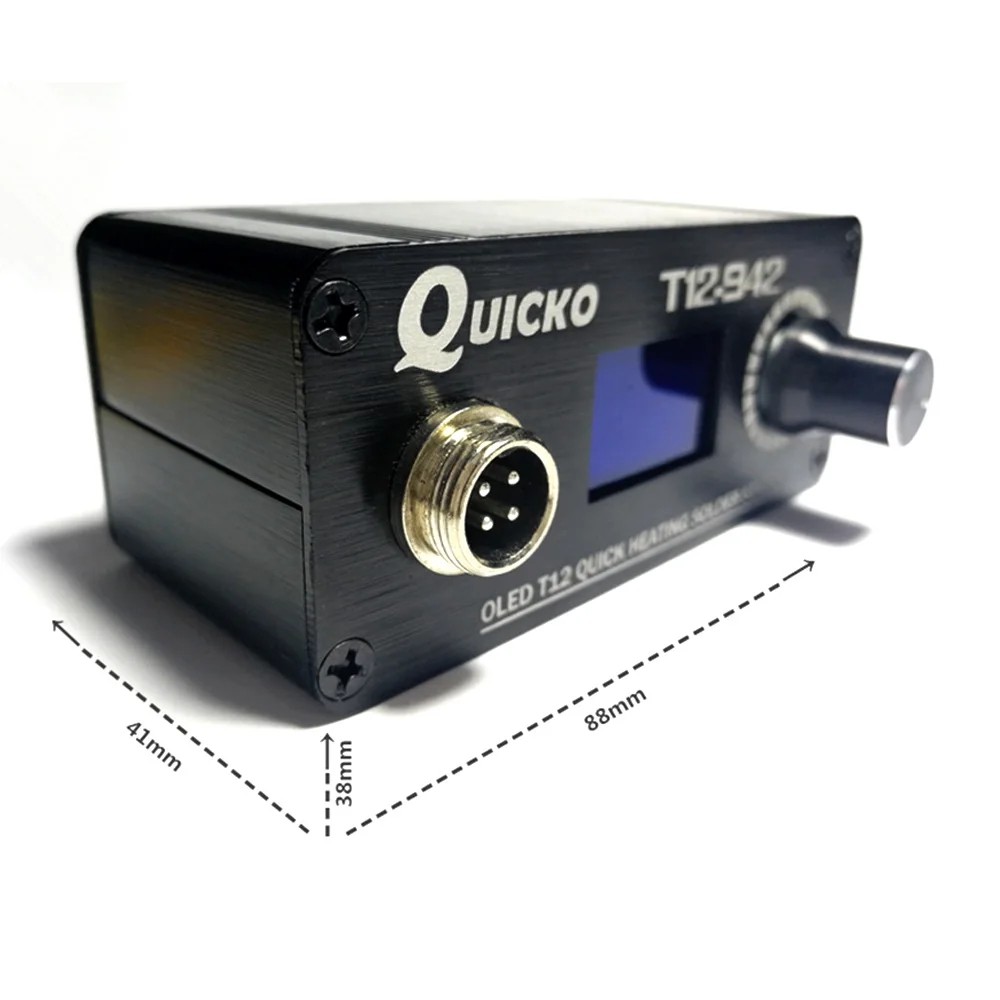 T12-942 OLED Digital Soldering Station Electronic Welding Iron DC Version Portable Without Power Sup