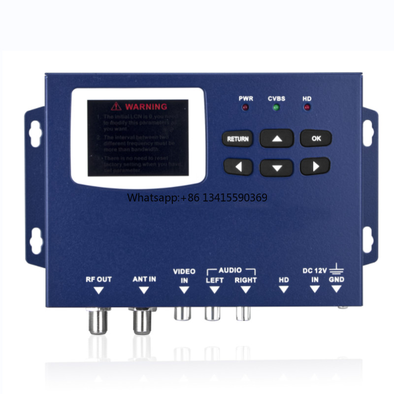 DMB-9591 T All in One H264 HD SD RCA CVBS to DVB-T  Modulator MINI DVB-T Modulator