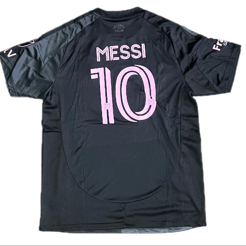 JERSEY BAJU BOLA MIAMMI AWAY FULLPATCH 2025/2026 + MESSI