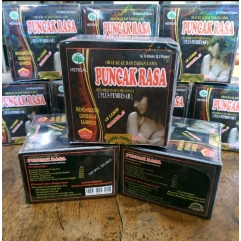 Puncak rasa kapsul 1 Box Original COD