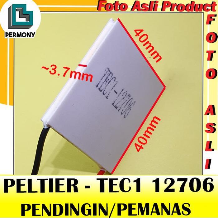TEC1-12706 12V 60W Cooler Peltier Plate Module TEC1 12706 - T_12706