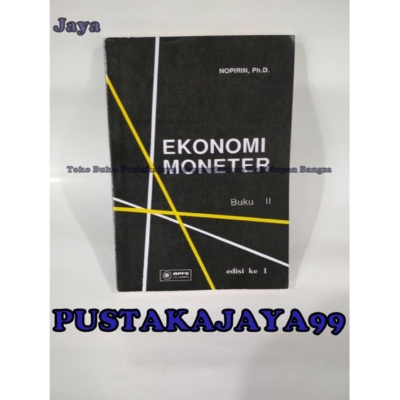 Ekonomi moneter buku 2 by Nopirin