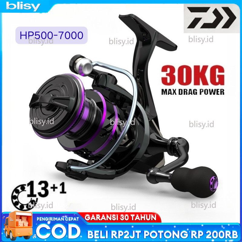 DAIWA FISHING REEL HP500-7000 Series Reel Pancing Power Handle Reel Spinning Saltwater Reel Gulungan
