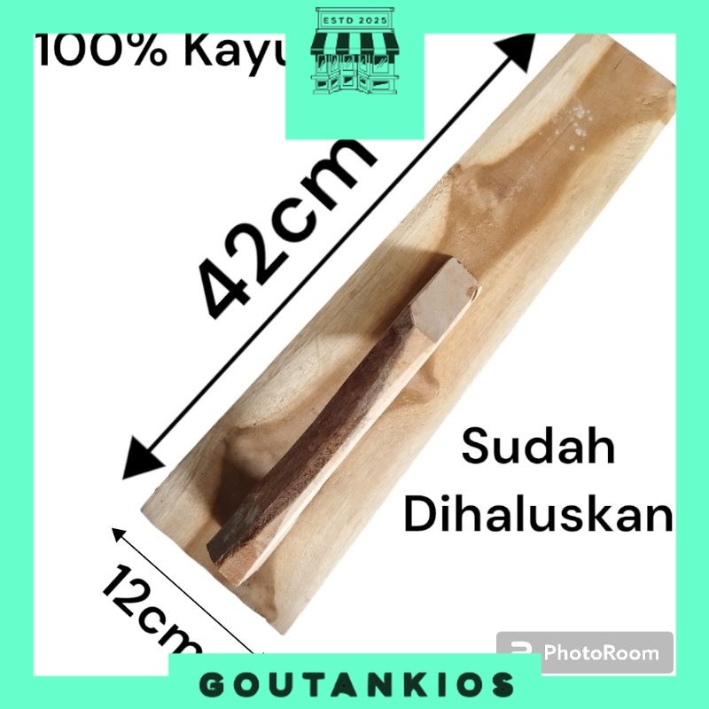 Raskam Kayu Jati Lepan Penghalus Raskam Kayu