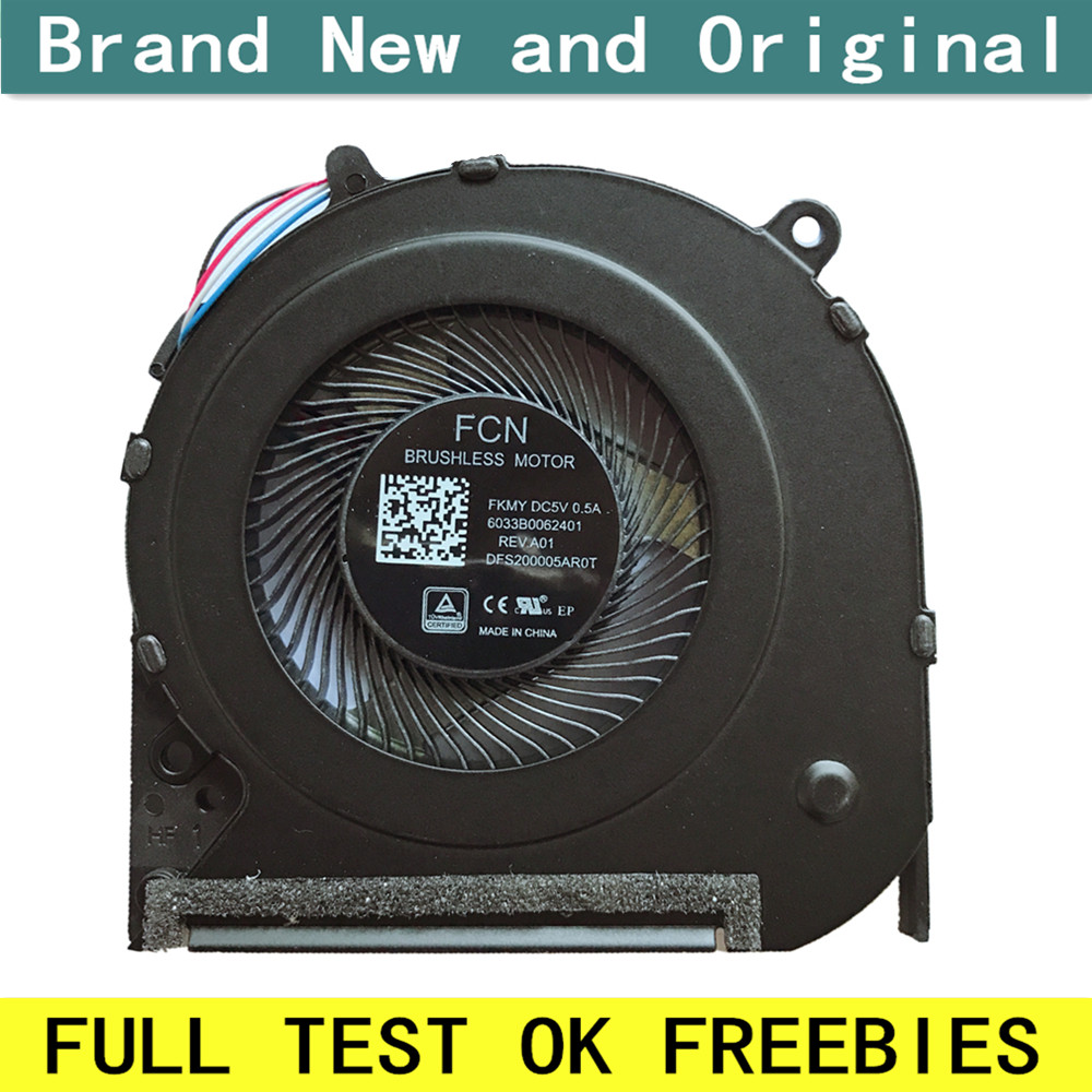 New laptop CPU cooling fan Cooler Notebook PC for HP 14-CF 14-CK 14-CM 240 246 G7 240G7 246G7 6033B0