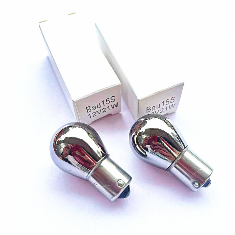 2pcs PY21W silver rome 2pcs amber 581 halogen turn signal bulb 12V21W signal light 12V21W incator li