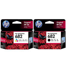 Tinta HP 682 Black Colour - Ink Catridge 1216 2335 2336 2337 2775 Original Tinta