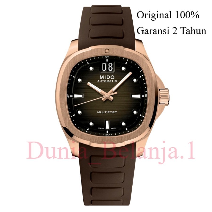 Original 100% Jam Tangan MIDO M049.526.37.291.00 Multifort TV Big Date AUTOMATIC  Garansi 2 Tahun