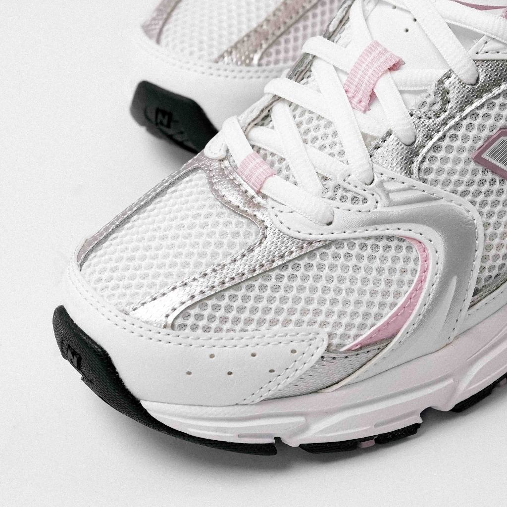 New Balance 530 White Silver Pink