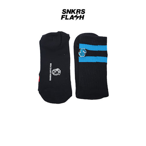 SANDALBOYZ SOCKS DIAMOND N DOLLAR BLACK - 18BBCSOBL