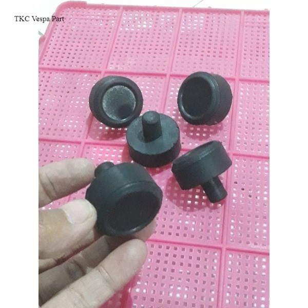 karet ruber peredam bantalan jok motor vespa excel