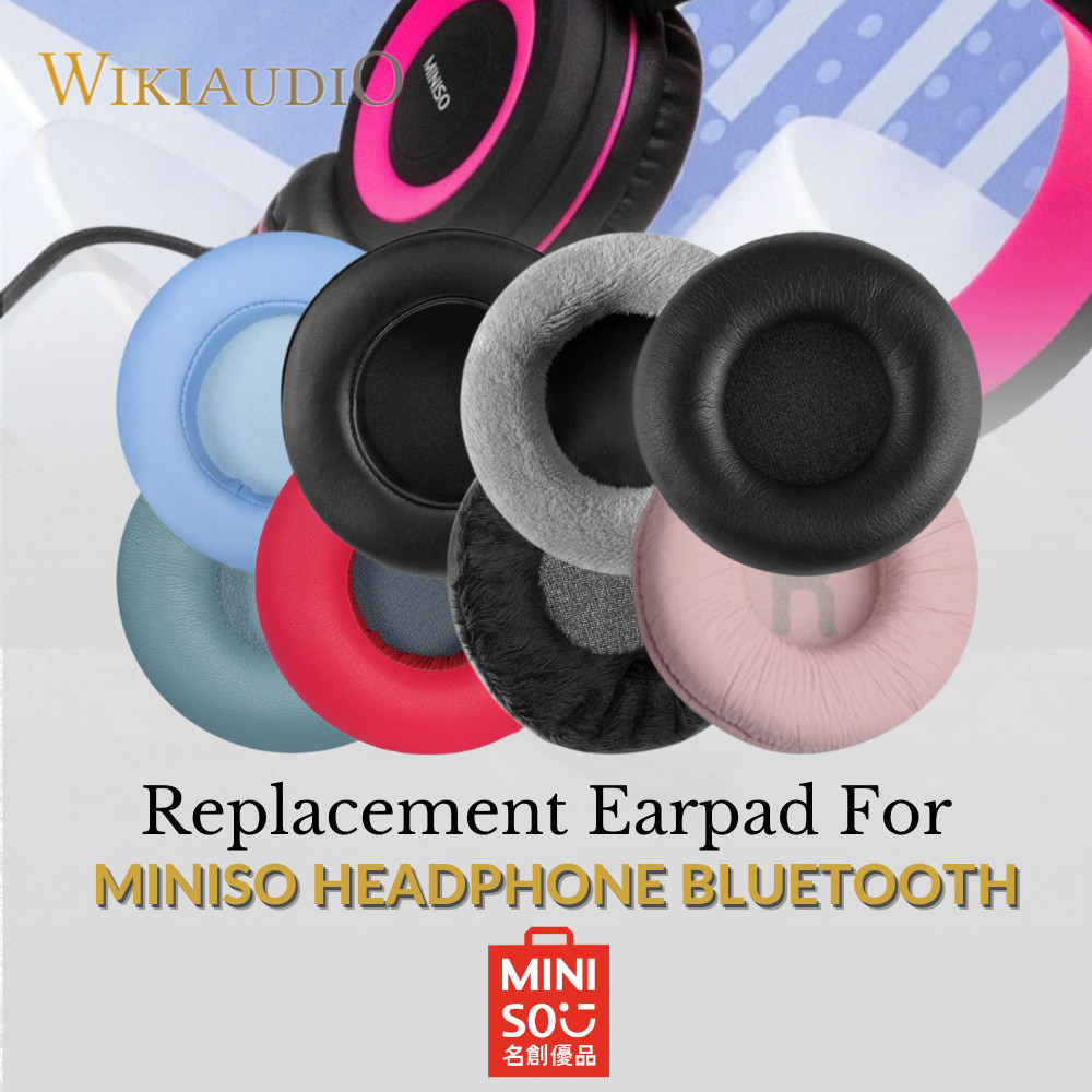 Busa Pad Ear Cushion Miniso Headphone Bluetooth Earcup Bantalan Earpad Foam