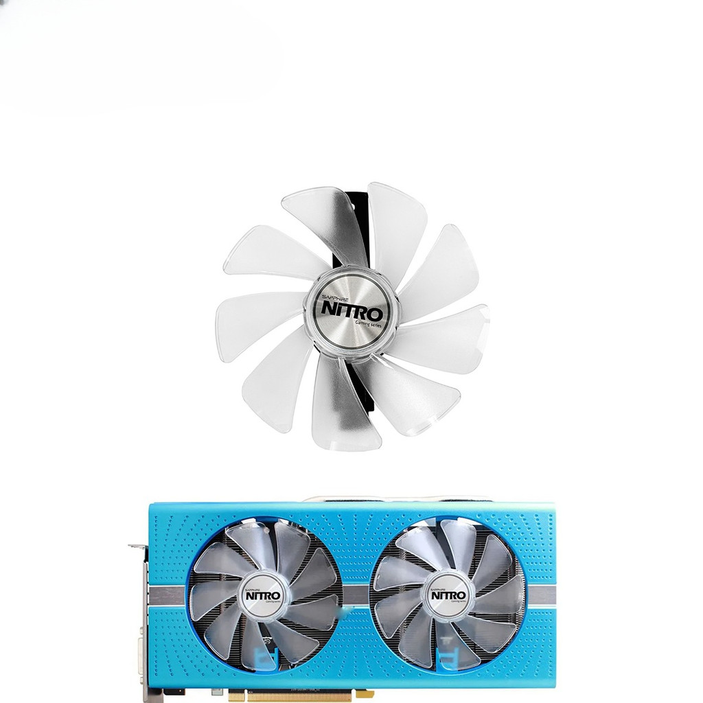 CF1015H12D RX580 RX590 Cooling Fan For Sapphire RX 470 480 570 580 590 NITRO Special Edition Graphic