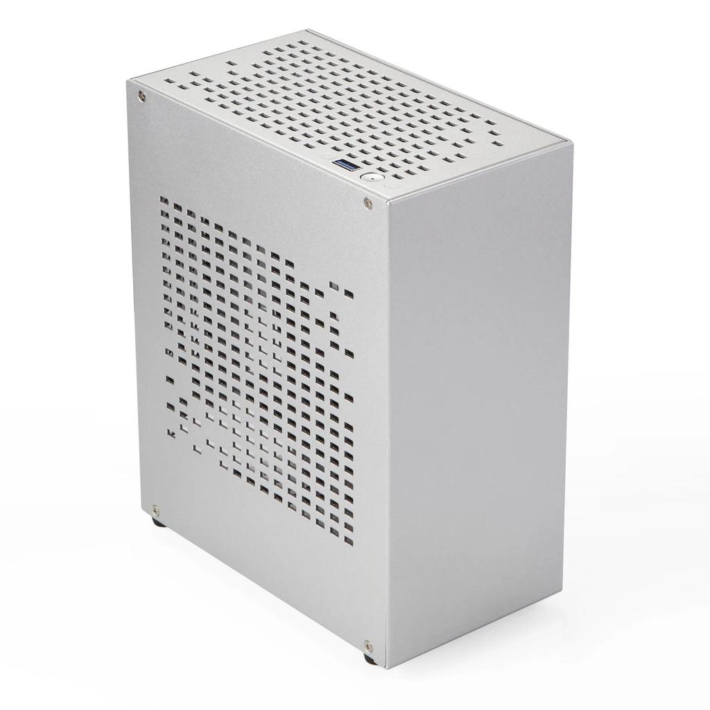 Desktop Case MINI ITX Case  Aluminium Mini-ITX Desktop Bagpack Computer Case Compatible with Mini Gr