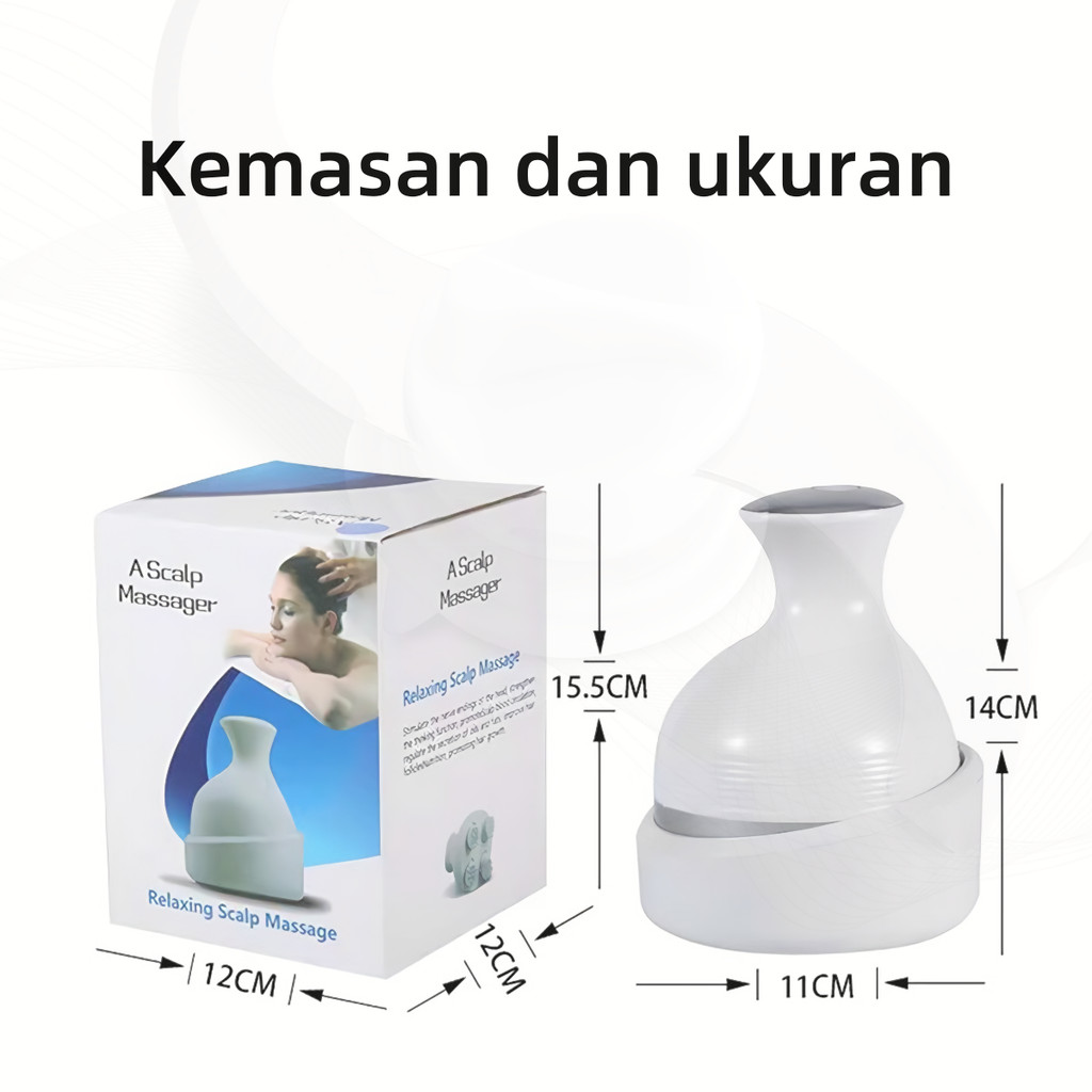 Alat Pijat Kepala Terapi Refleksi Massage Kesehatan Garuk Perlengkapan Medis Healthy Tools