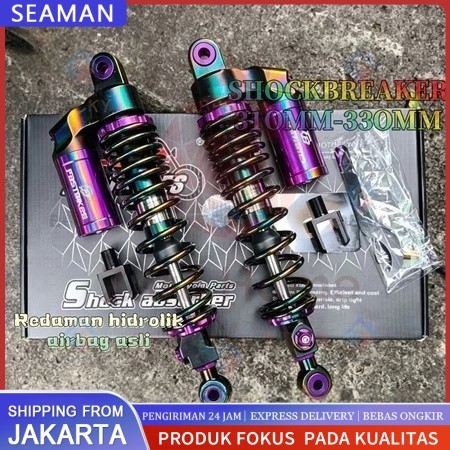 Zara SHOCKBREAKER BELAKANG TABUNG ATAS FASTBIKES 82 UK 290MM 310MM 330MM 340MM SHOCK UNIVERSAL BEBEK