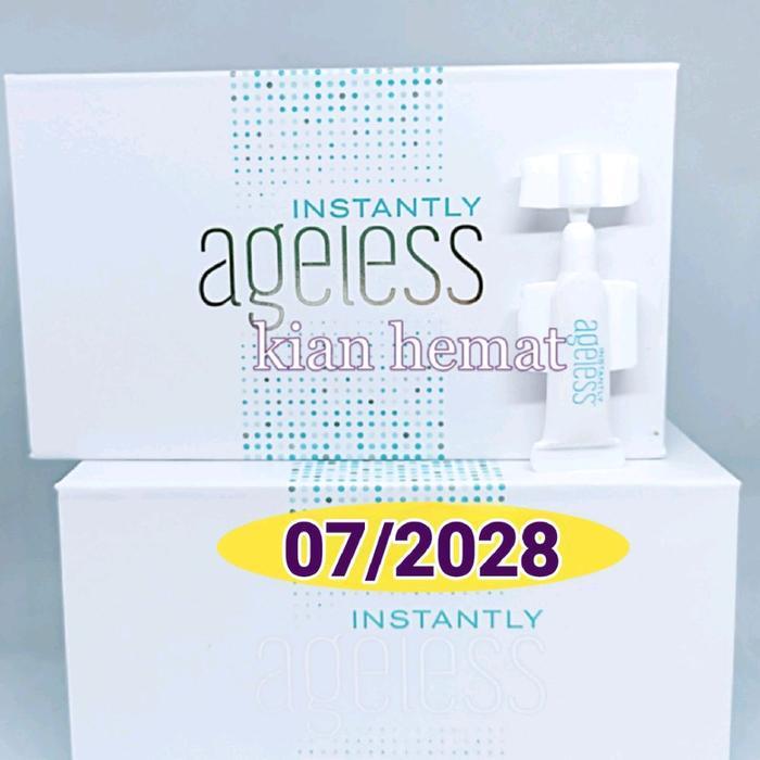 Penghilang Kantong Mata Penghilang Bopeng Instanly Ageless 1 vial