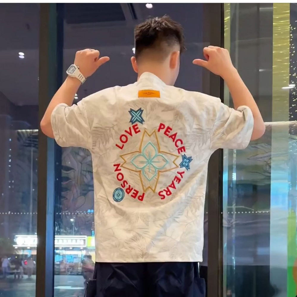 Cool Distro Men's T-Shirt with Premium Back Embroidery Trendy Boys' T Shirt