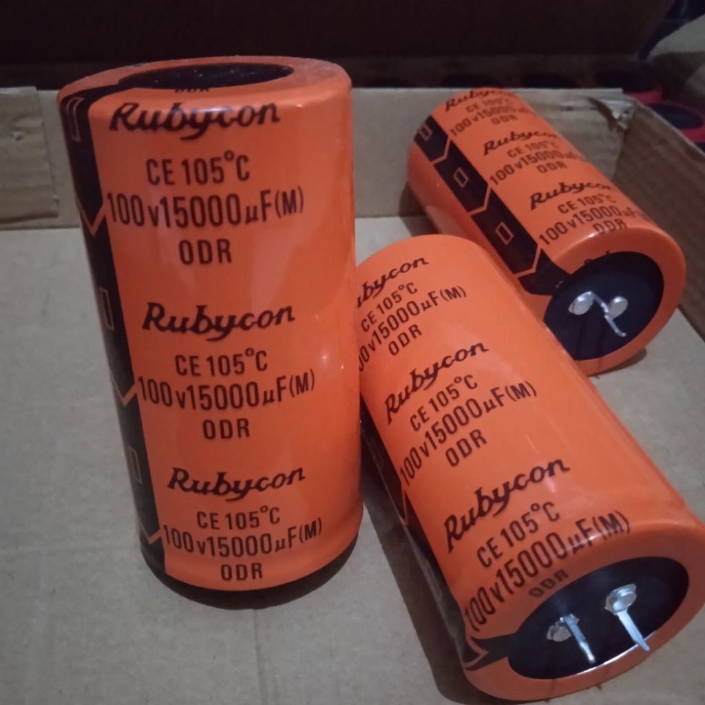 Elco Rubycon 100v 15000uf Oren