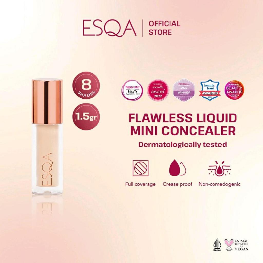 AB - Esqa Flawless Mini Liquid Concealer [1.5g]/ Corrector Orange Corrector Green Corrector Orange P