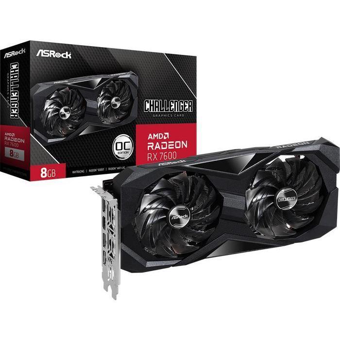 ASRock RX7600 Challenger 8G OC (RX7600 CL 8GO)