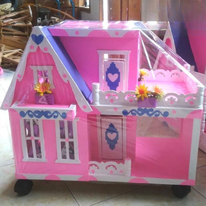 Rumah barbie besar v1 + garasi