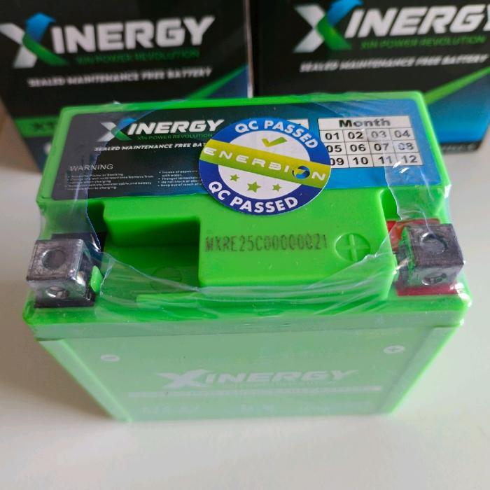 ACCU Xinergy Bergaransi Resmi XTZ-5S 12V5AH