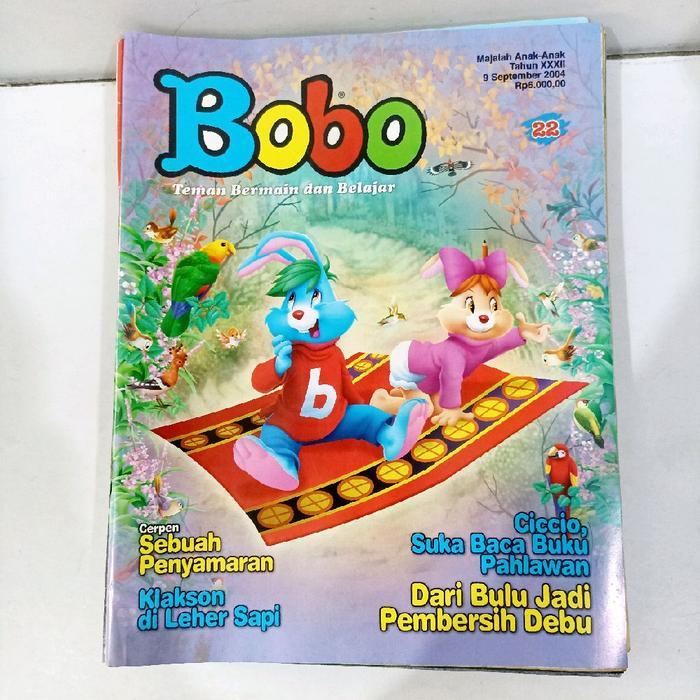 Bobo Majalah anak-anak Tahun XXXII 9 September 2004 - Sebuah Penyamaran