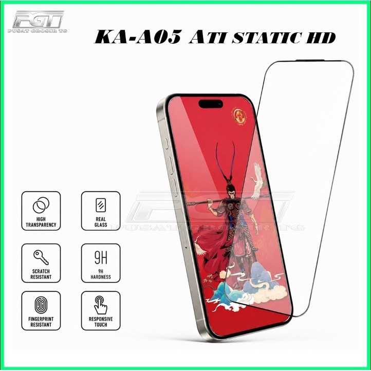 KA-A05 ESD TEMPERED GLASS MONKEY KING  FOR IPHONE 8 8 PLUS 7 7 PLUS 6 6 PLUS 6S PLUS