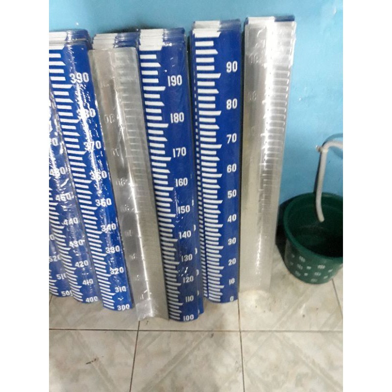 PeilSchaal Peil Scale Alat Ukur Tinggi Muka Air 2 Meter