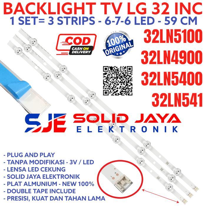 BACKLIGHT LG 32LN5100 32LN4900 32LN5400 32LN 32 LN LAMPU LG LED 3V BL