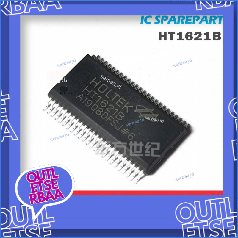 HT1621B HT1621 1621 SSOP-48 LCD Dynamic LCD Screen Display Driver IC