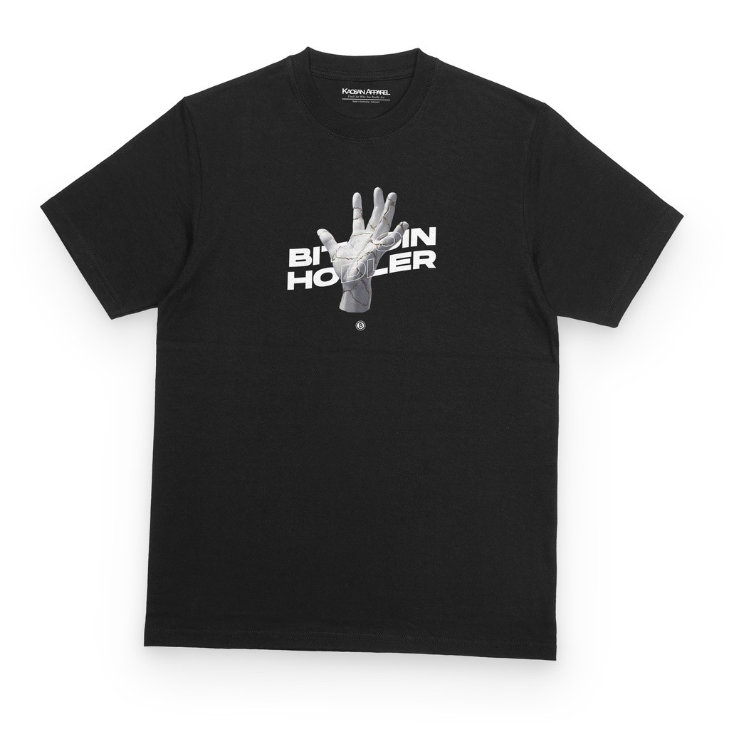 Kaos Crypto "Bitcoin Hodler" -Kaos Cryptocurrency/Kaos Crypto/Baju Crypto/Tshirt Crypto/Kaos Bitcoin