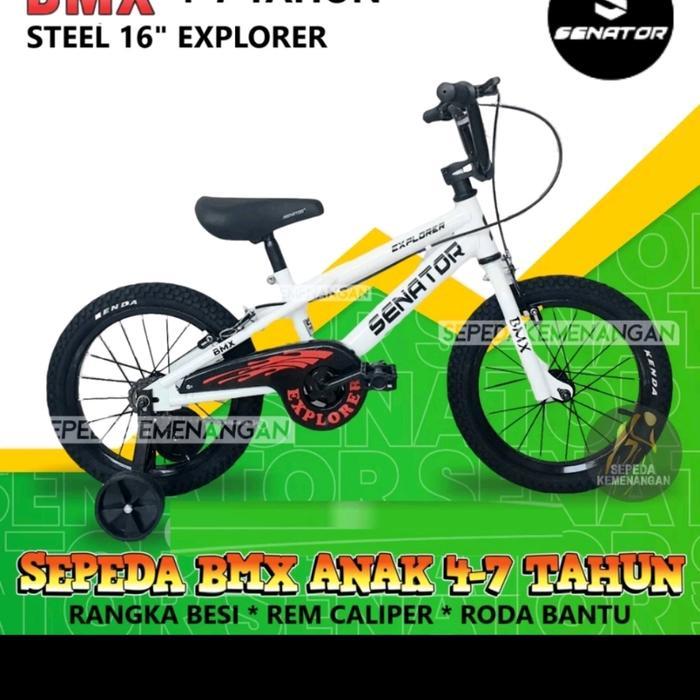 Sepeda Anak BMX 16 Inch Senator Explorer