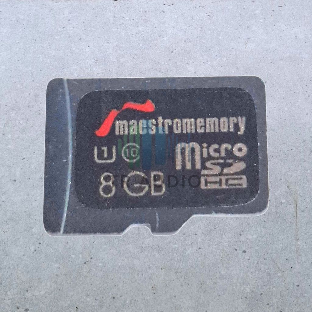 Micro SD Maestro Memory 8GB Kartu Memori HP Kamera CCTV Blok Musik