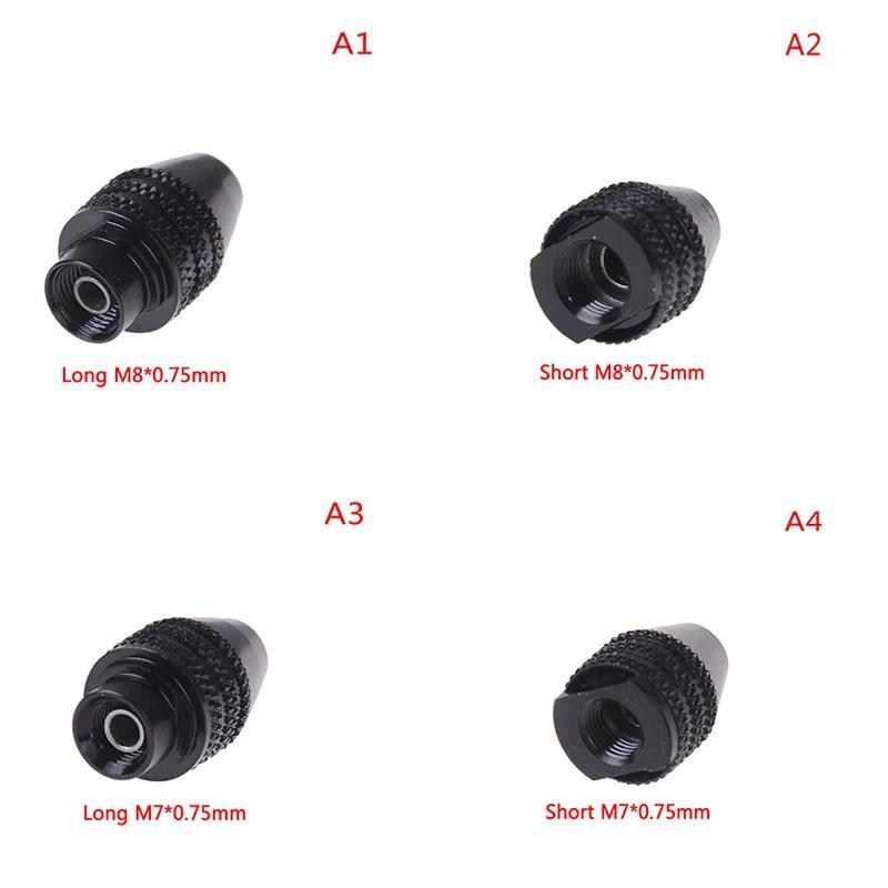 Alat Rotary Mini Drill Chuck Universal M7 / M8 Adaptor Konverter Drill Bit Chuck Aksesoris 7/8x0.75/