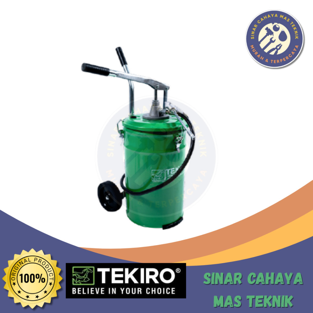 Tekiro Au-Gp1012 Hand Grease Pump 20 Liter Pompa Gemuk tangan 20 Liter