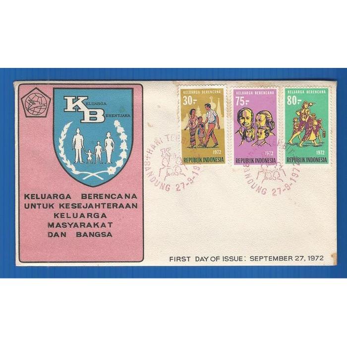 Perangko/Prangko Indonesia. 1972. SHP 117. Seri Keluarga Berencana