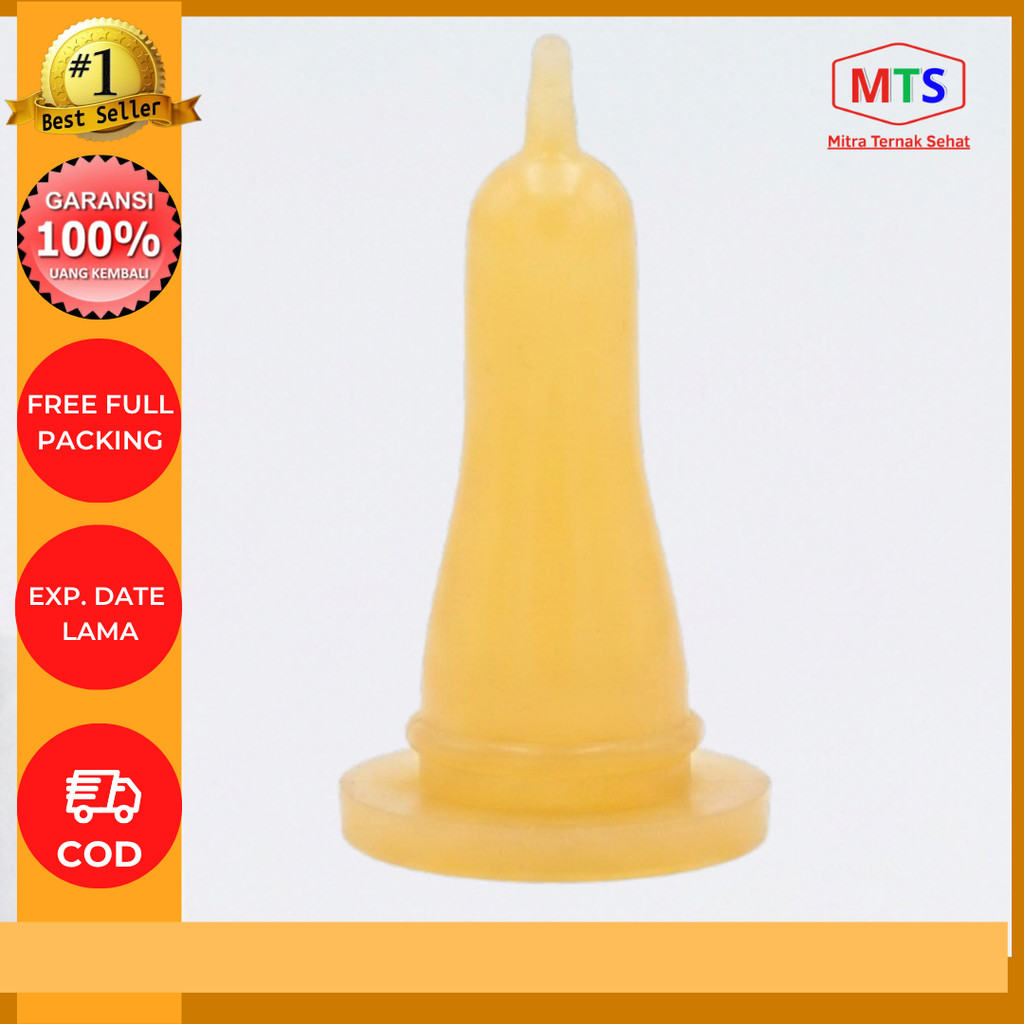 DOT KAMBING SILIKON KUNING - BOTOL DOT KAMBING SILIKON
