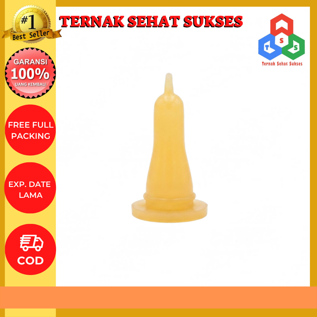 DOT KAMBING SILIKON KUNING - BOTOL DOT KAMBING SILIKON