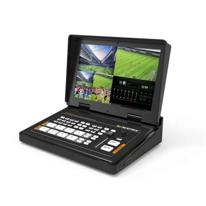 Avmatrix Streaming Video Mixer Portable AVMATRIX PVS0403U 2HDMI 2SDI + USB C - AVMATRIX PVS0403U