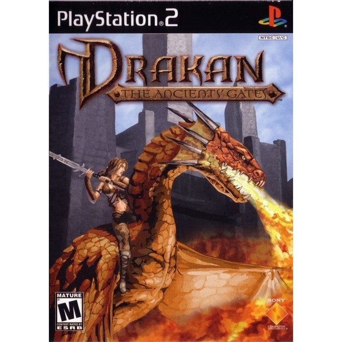 DVD Game PS2 - Drakan The Ancient Gates